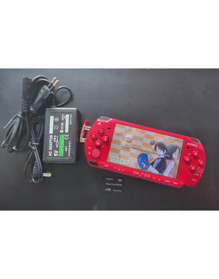 Consola Sony PSP 2000 – Color Rojo, Portabilidad y Entretenimiento en tus Manos