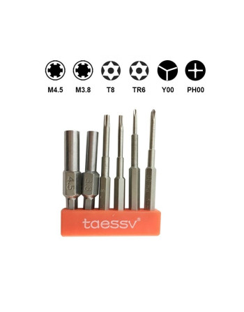 KIT Destornillador - Especial Nintendo para consolas Switch, Wii, 3DS.. Etc