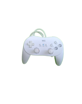 Mando Clásico Nintendo Wii color Blanco