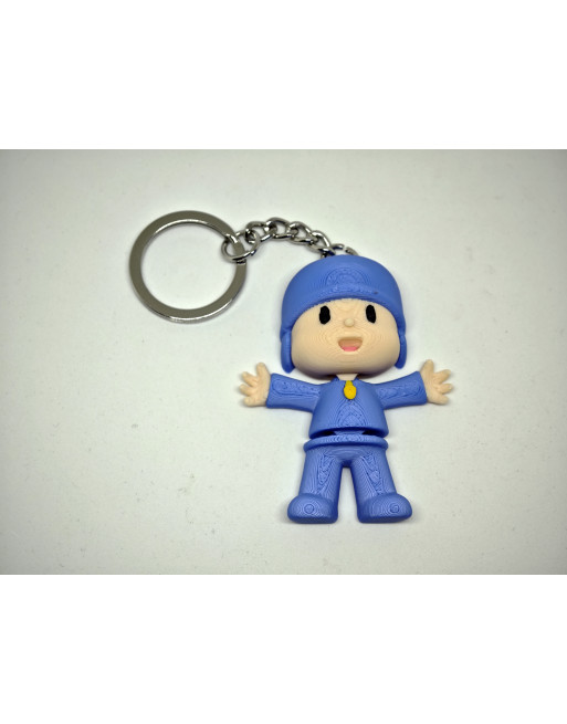 Llavero forma de Pocoyo 3D