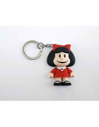 Llavero forma de Mafalda 3D