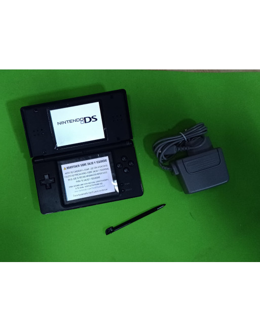 CONSOLA NINTENDO DS LITE NDSL COLOR NEGRO CONSOLA NINTENDO DS LITE NDSL COLOR NEGRO