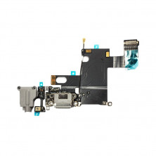 Cable Flex iPhone 6S Plus , conector de carga,  auriculares,  microfono. Gris