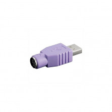 ADAPTADOR USB A MACHO - MINI DIN 6 PINES HEMBRA (PS/2)