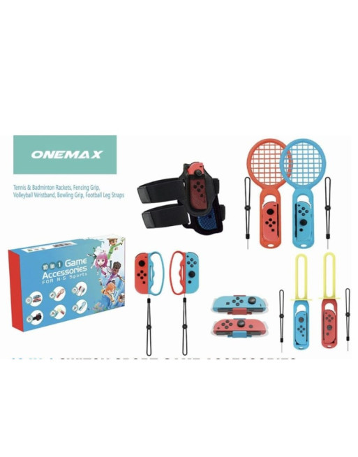 Pack de 10 en 1 Accesorios para Juegos Deportivos Nintendo Switch Pack de 10 en 1 Accesorios para Juegos Deportivos Nintendo Switch