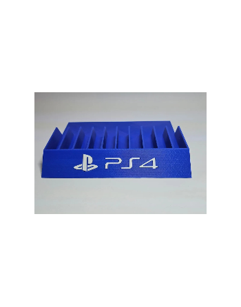 Organizador para 10 Juegos PS4 Color Azul