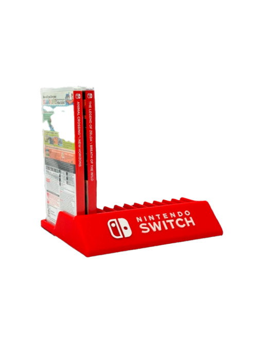 Organizador para 10 Juegos Nintendo Switch Color Rojo
