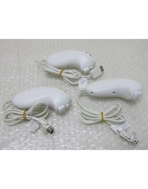 Juego de 6 mandos Nunchuk para Wii Juego de 6 mandos Nunchuk para Wii