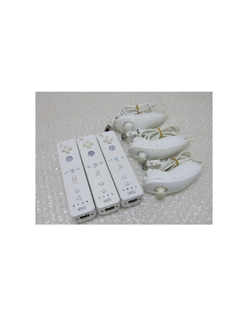 Juego de 6 mandos Nunchuk para Wii